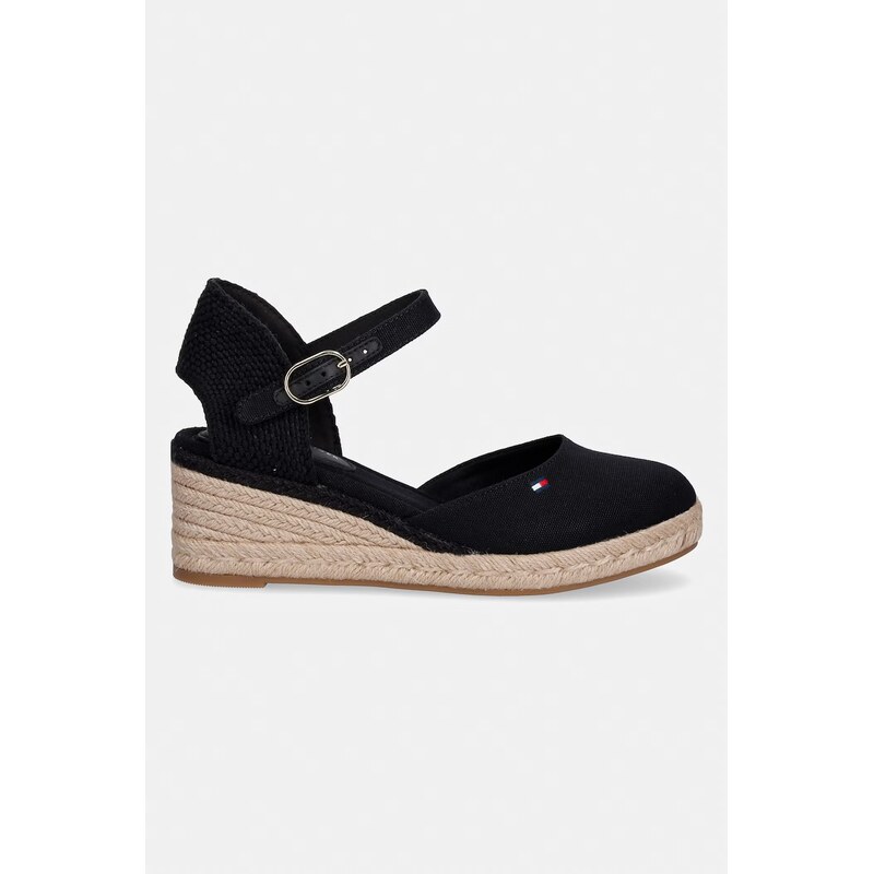 Tommy Hilfiger espadrily dámské MID WEDGE ESPAD CLOSED TOE