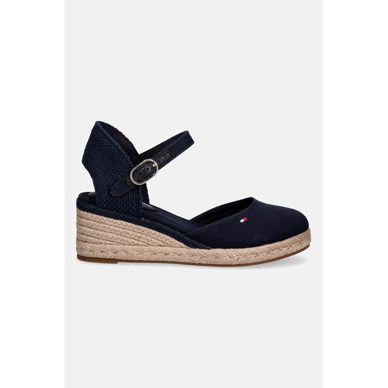 Tommy Hilfiger espadrily dámské MID WEDGE ESPAD CLOSED TOE