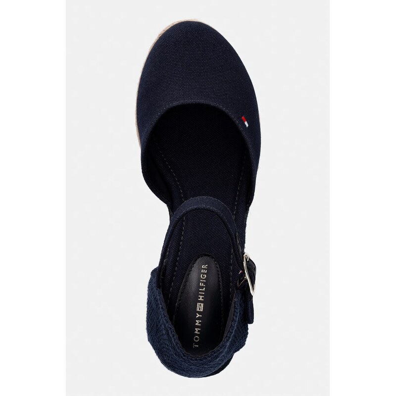 Tommy Hilfiger espadrily dámské MID WEDGE ESPAD CLOSED TOE
