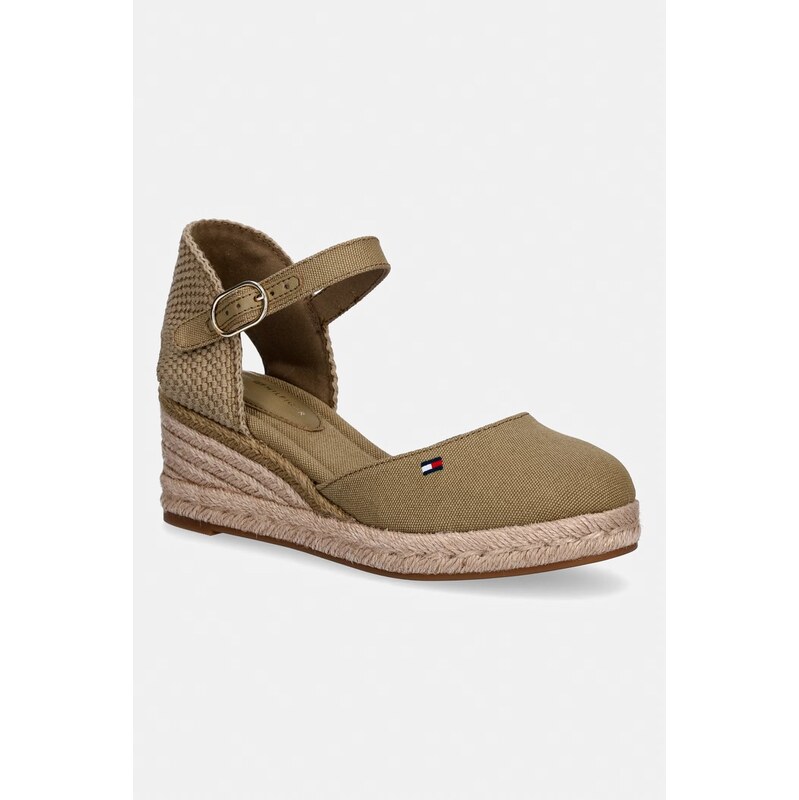 Tommy Hilfiger espadrily dámské MID WEDGE ESPAD CLOSED TOE