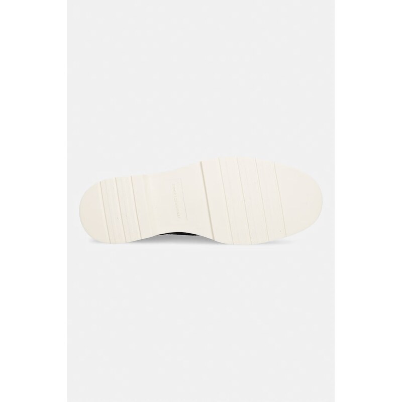 Tommy Hilfiger mokasíny dámské semišové LIGHT SUEDE TASSEL LOAFER
