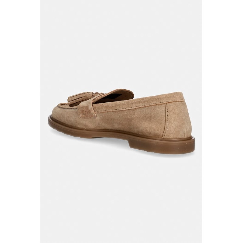 Tommy Hilfiger mokasíny dámské semišové LIGHT SUEDE TASSEL LOAFER
