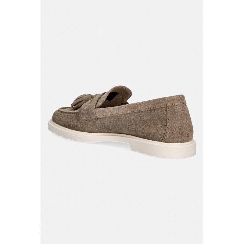 Tommy Hilfiger mokasíny dámské semišové LIGHT SUEDE TASSEL LOAFER