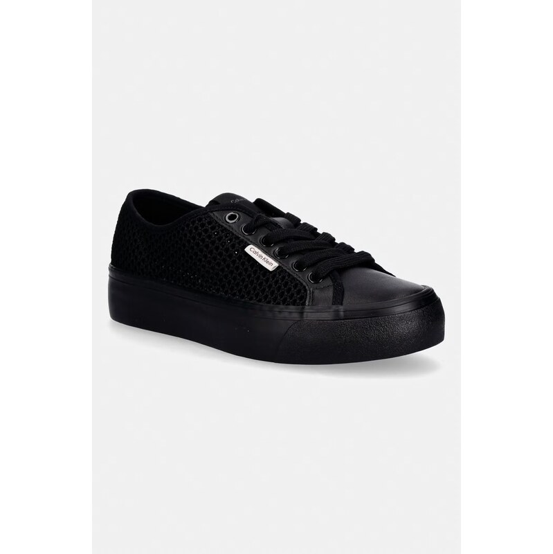 Calvin Klein VULC FLATF LACE UP LIN MESH sneakers boty dámské