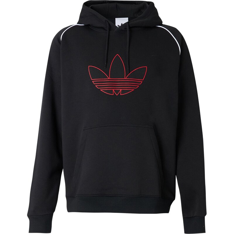 ADIDAS ORIGINALS Mikina SST jasně červená / černá / bílá