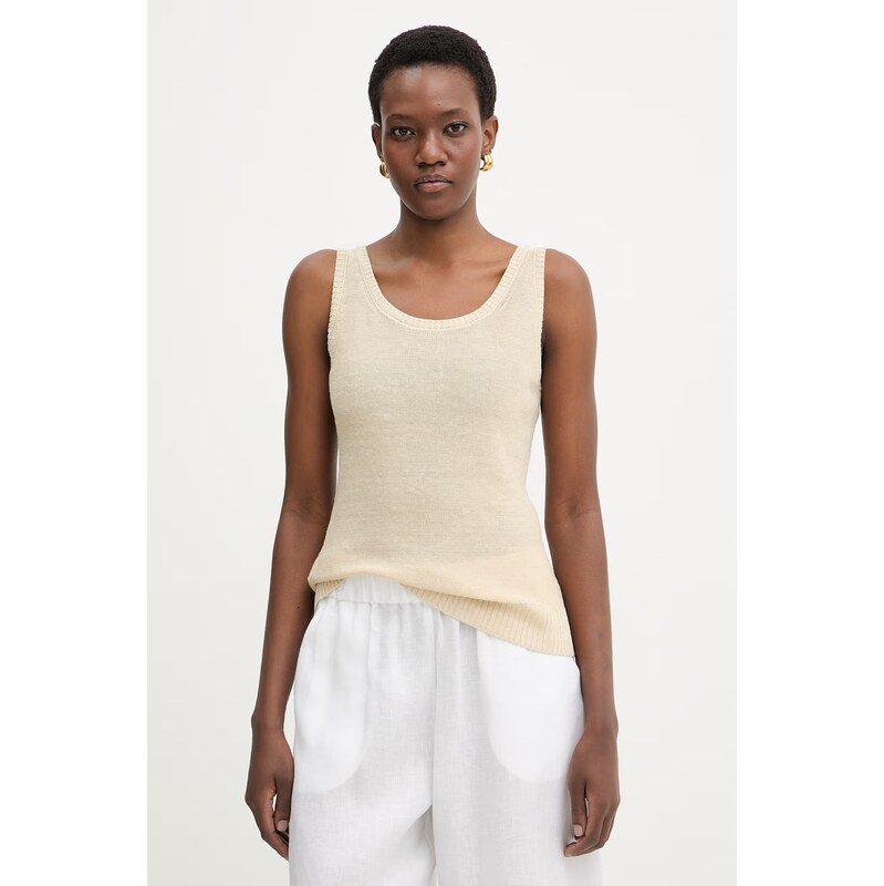 MM by Max Mara top dámský lněný BRAVA 114716536