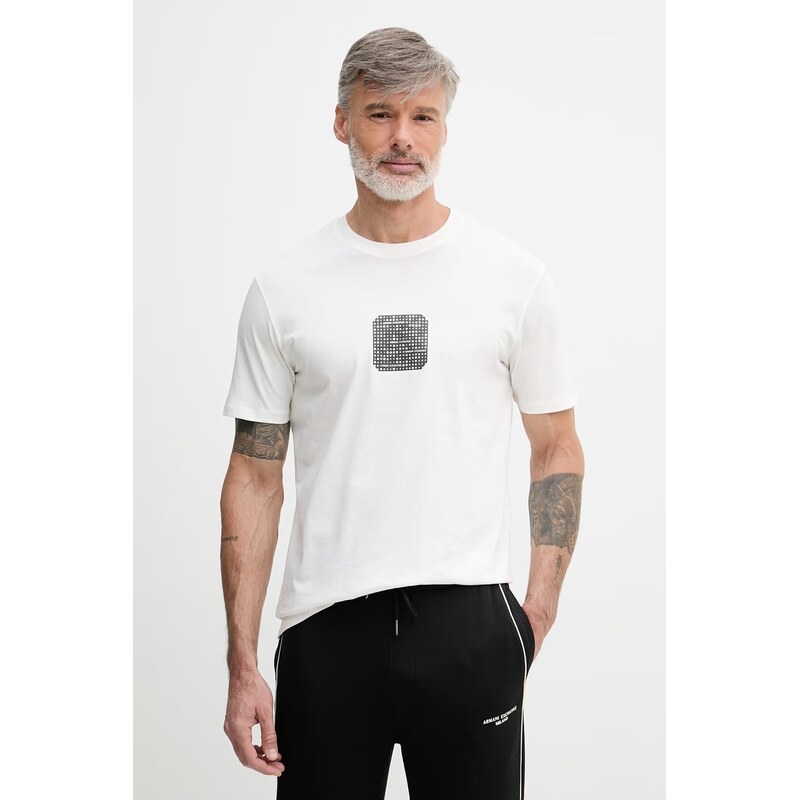 Armani Exchange tričko pánské bavlněné