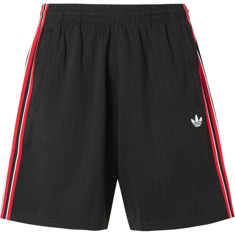 ADIDAS ORIGINALS Kalhoty Firebird červená / černá / bílá