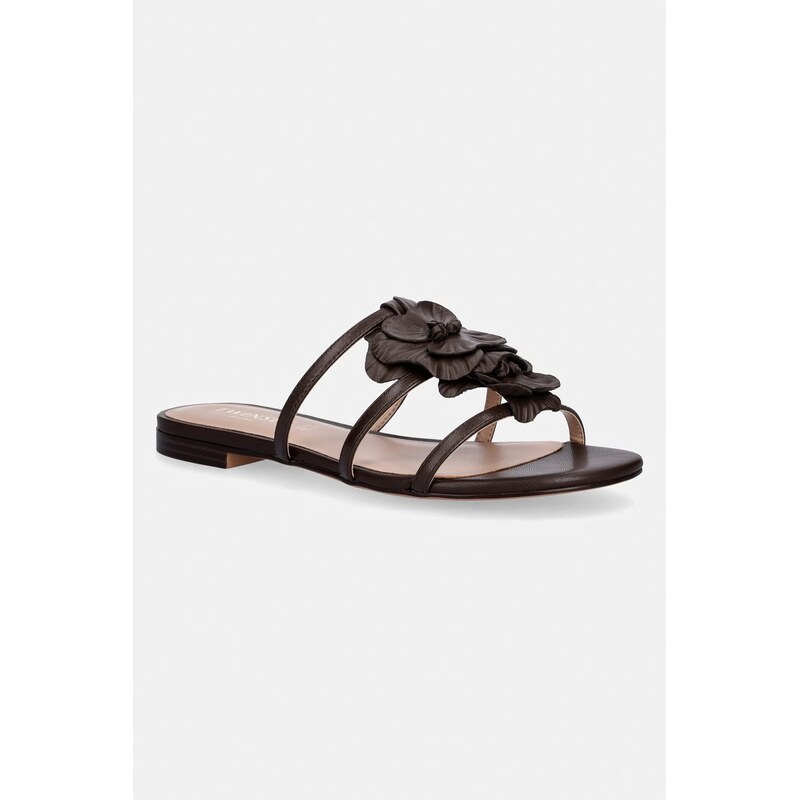 Twinset pantofle dámské kožené 115074551