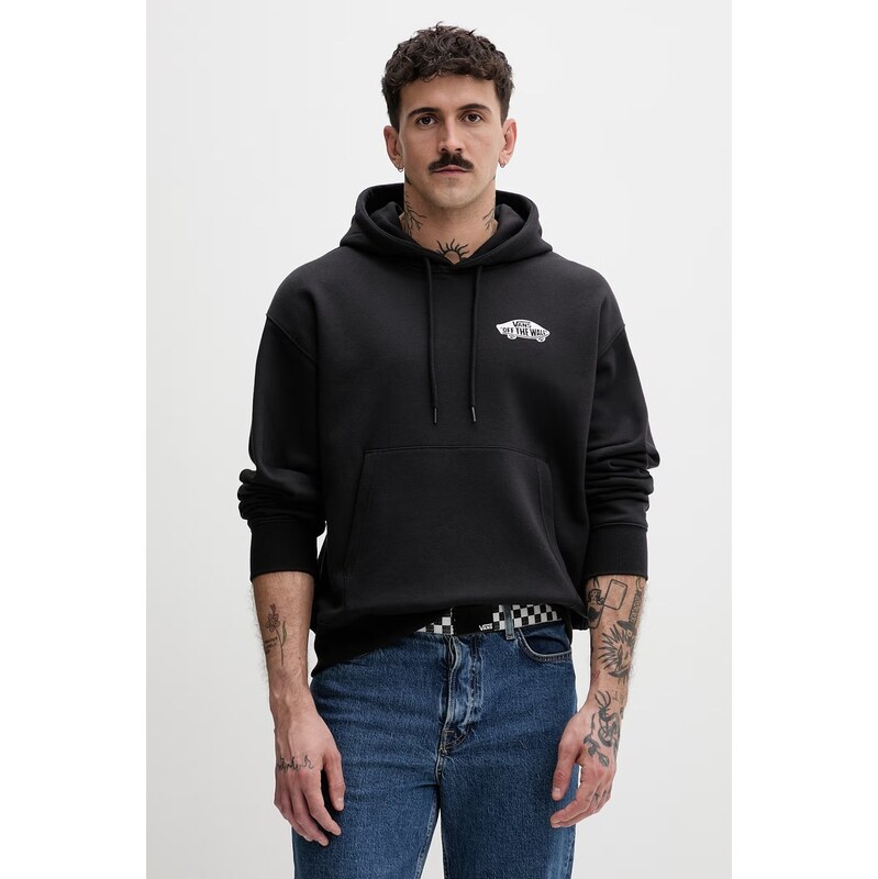Vans mikina s kapucí pánská s bavlnou