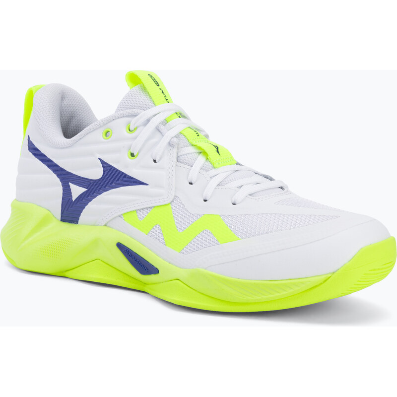 Volejbalové boty Mizuno Wave Momentum Pro white/lightning yellow