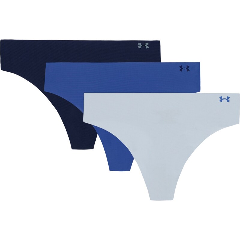 Dámská tanga 3-pack Under Armour UA Pure Stretch NS THONG 3pk mix S 114681120
