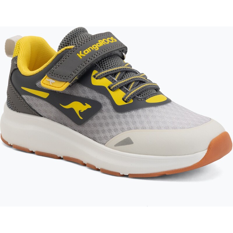 Dětské boty KangaROOS KB-Pang EV vapor grey/neon yellow