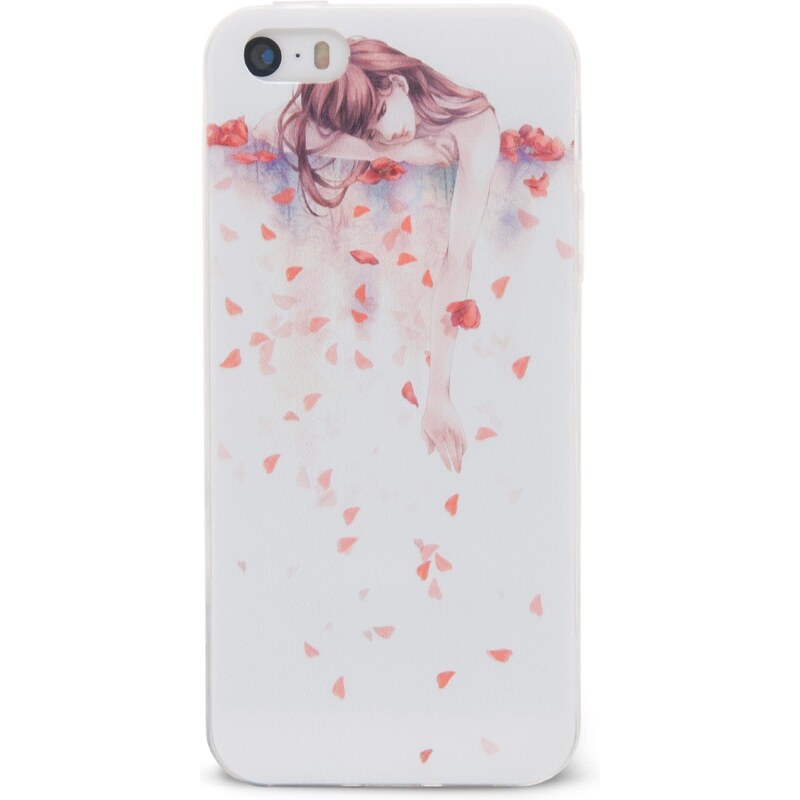 Epico Swimming in Roses Obal na iPhone 5/5S Bílá Vícebarevná