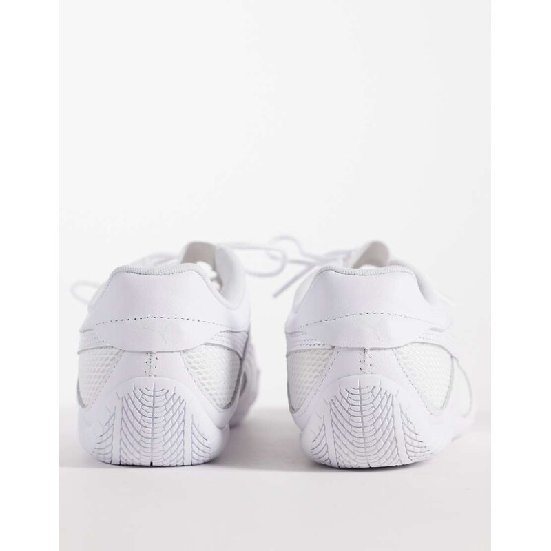 Puma Speedcat GO mary jane trainers in white metallic