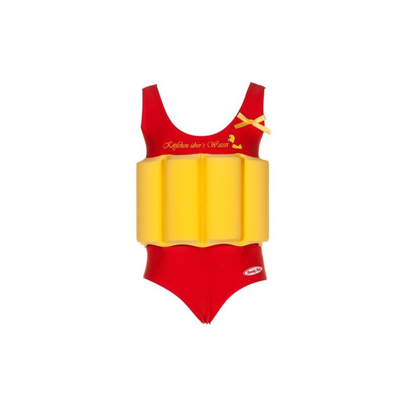 Beverly Kids Dívčí nadnášející plavky - červeno-žluté