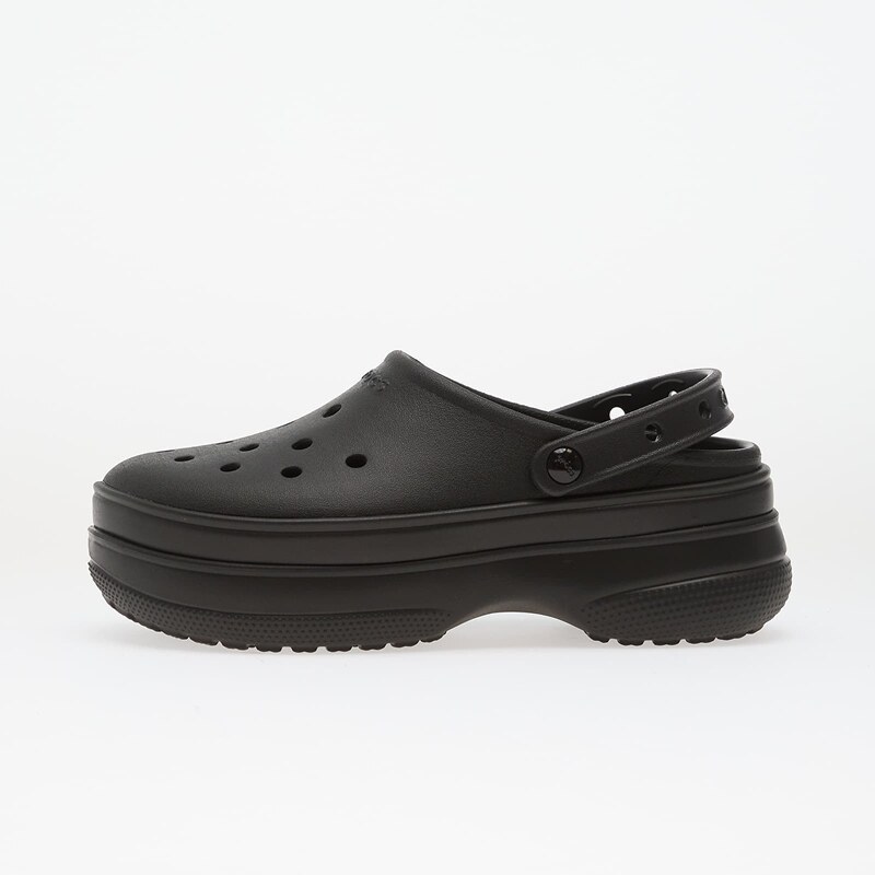 Crocs Classic Stacked Clog Black/Black
