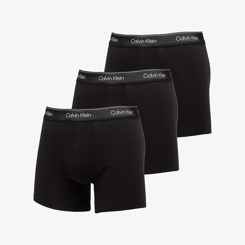 Boxerky Calvin Klein Boxer Brief 3-Pack Black M