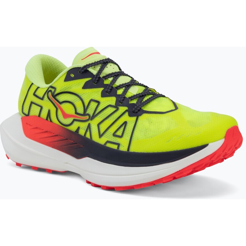 Pánské běžecké boty HOKA Rocket X Trail neon Yuzu/neon flame