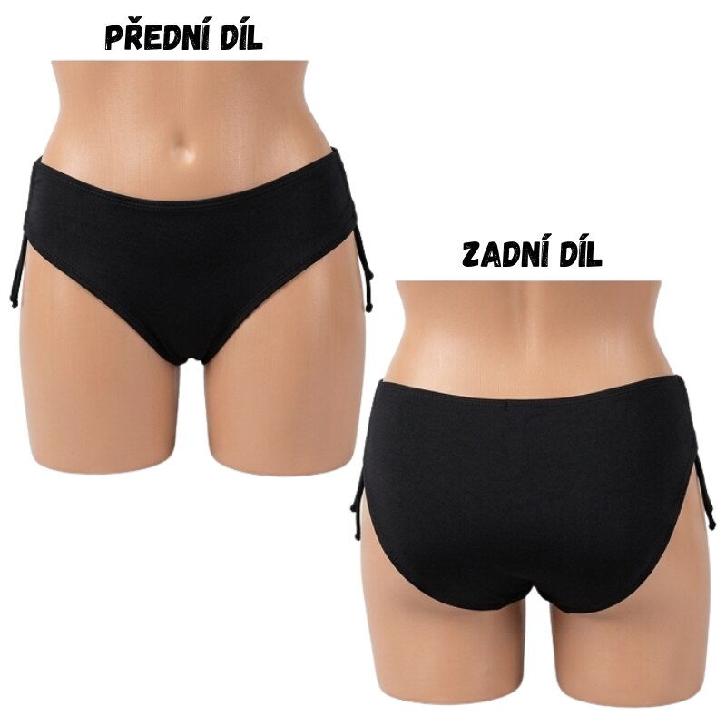 Dámské plavkové kalhotky černé Modera AB136 83029863