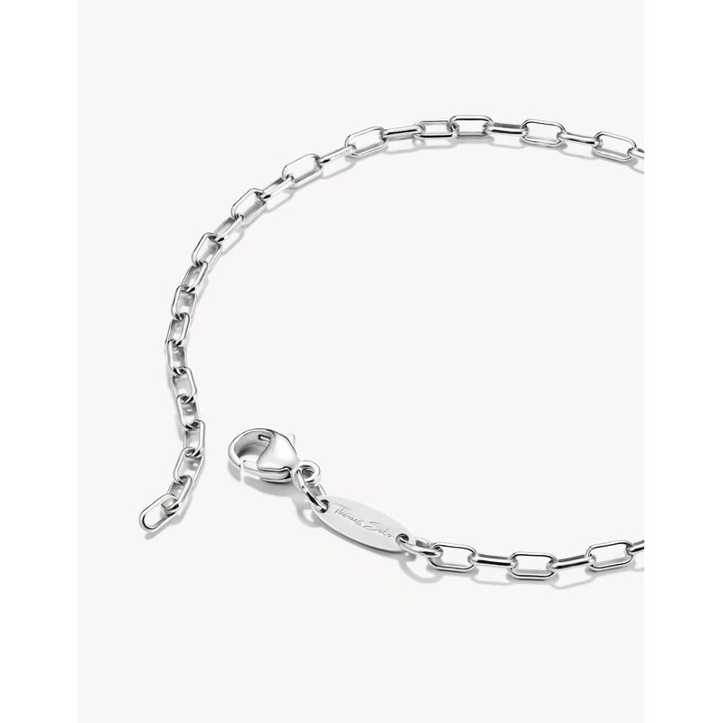 Thomas Sabo Charm bracelet paperclip silver in silver 115496651