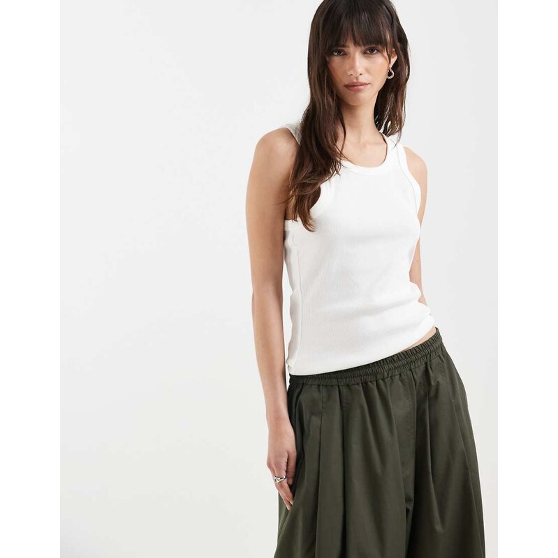 ONLY tank top in white 115519481