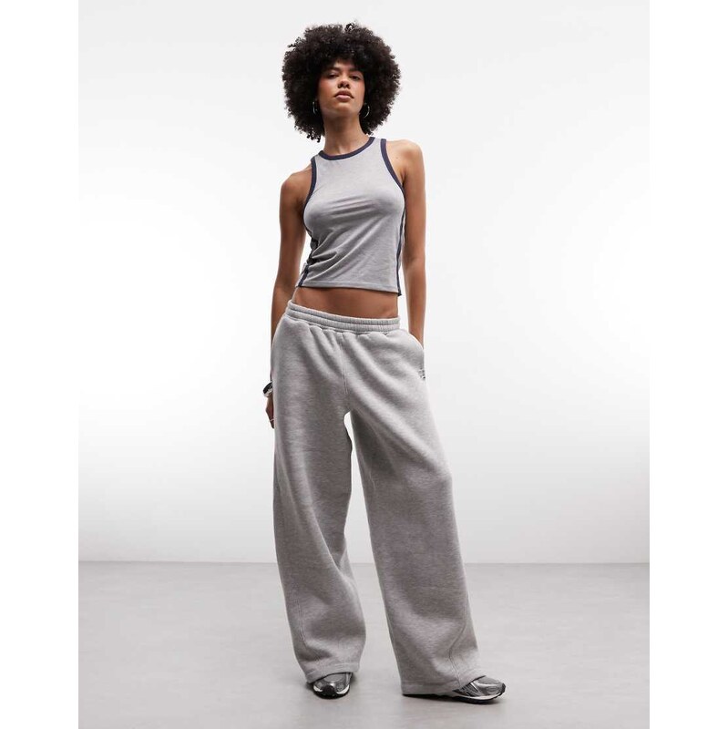 COLLUSION barrel jogger in grey marl 114688341