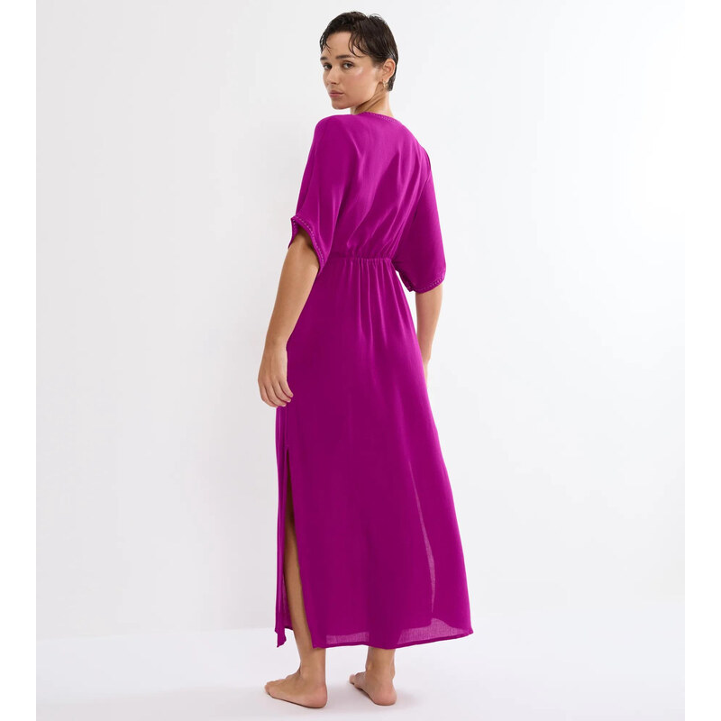 Beach MyWear Kaftan Maxi Dress - RASPBERRY JUICE - TRIUMPH RASPBERRY 114686798