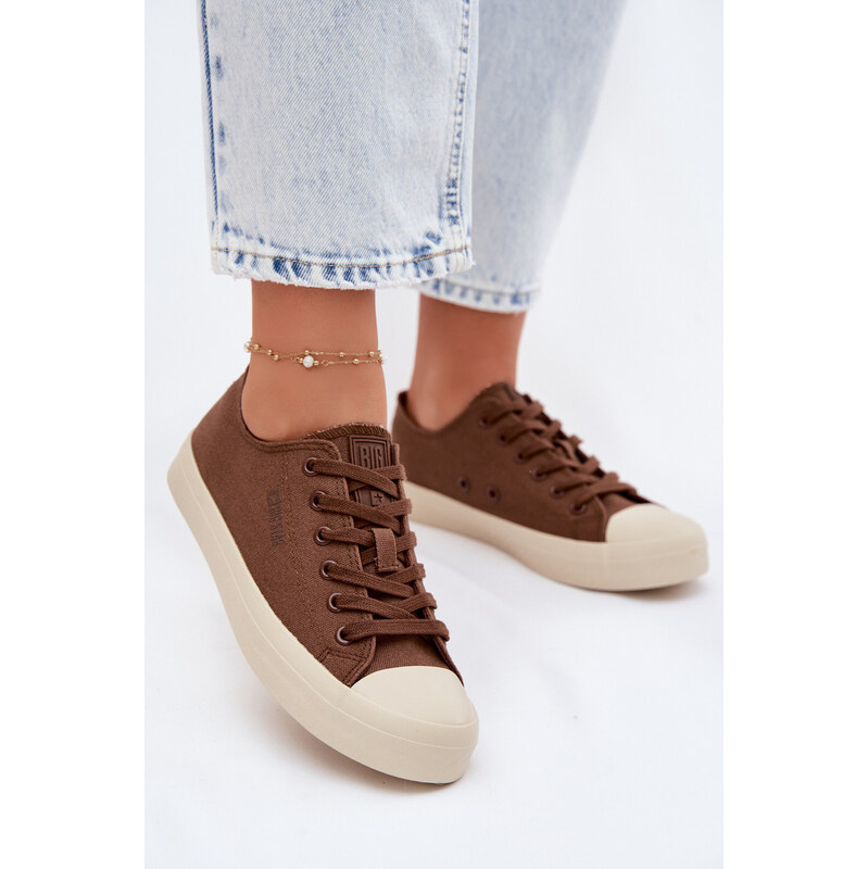 Big Star Shoes Dámské tenisky Big Star TT274123 Hnědé