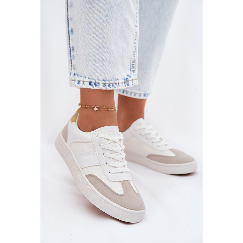 Big Star Shoes Dámské nízké tenisky Big Star TT274767 bílé