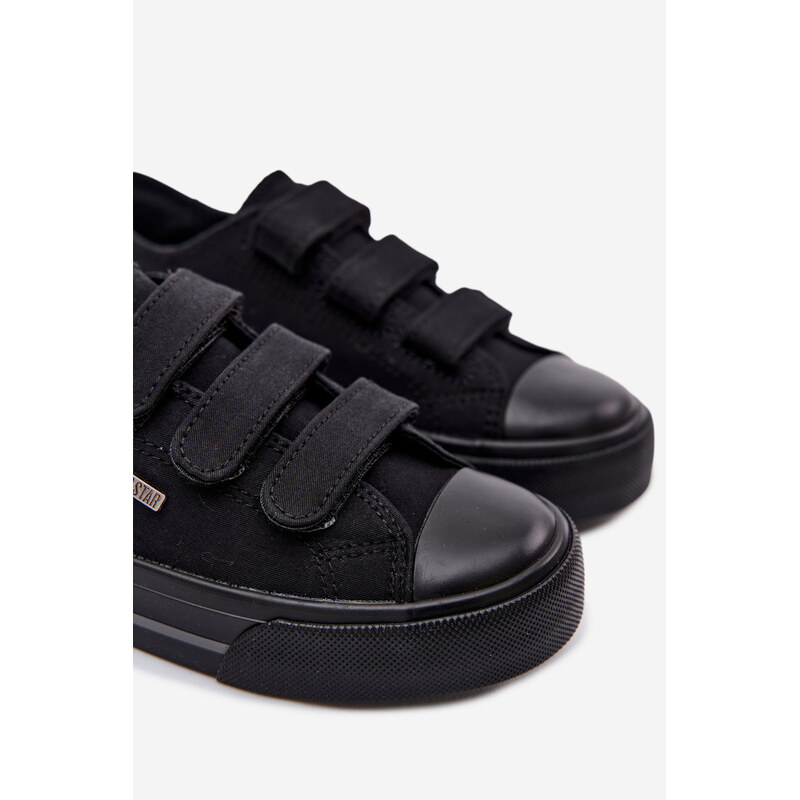 Dětské tenisky na suchý zip Big Star model 22069682 Černé - Big