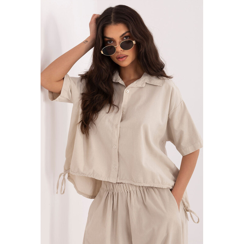 Košile s krátkým rukávem model 226019 Italy Moda