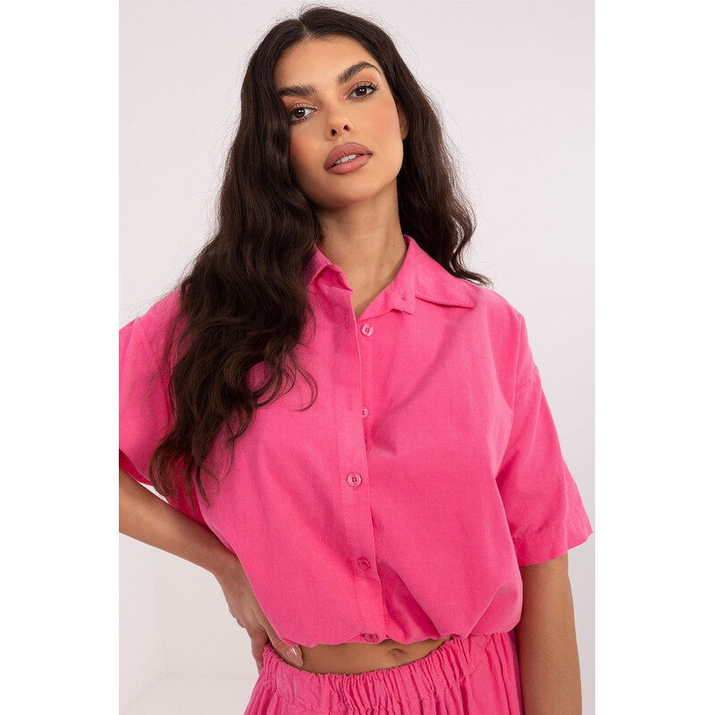 Košile s krátkým rukávem model 226018 Italy Moda