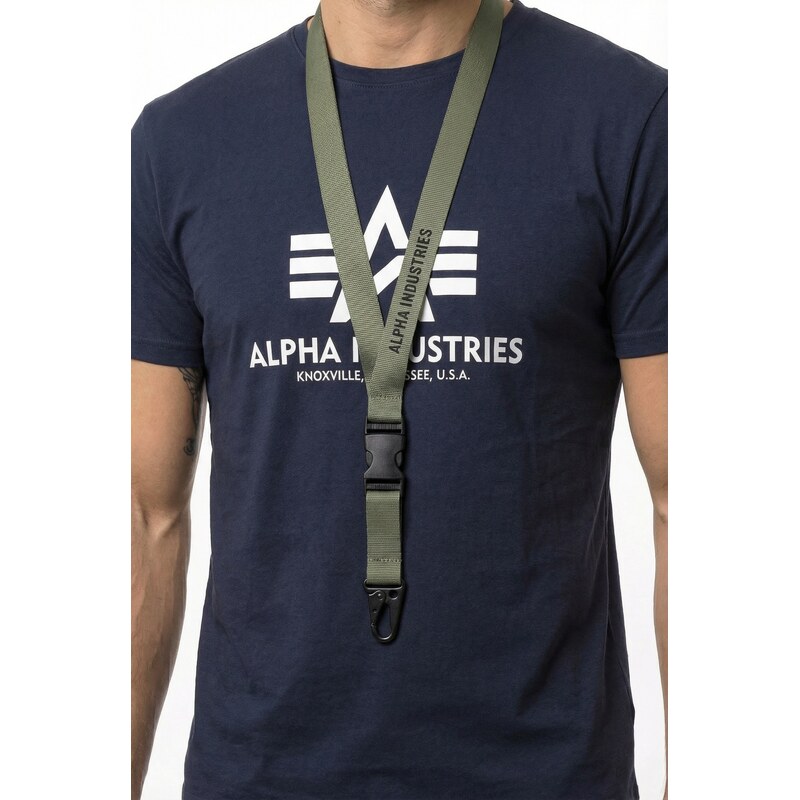 Alpha Industries Klíčenka na krk Alpha Utility Lanyard sage green 110802152