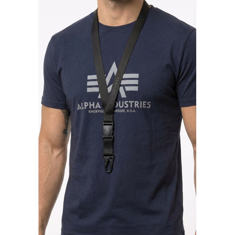 Alpha Industries Klíčenka na krk Alpha Utility Lanyard black 110802153