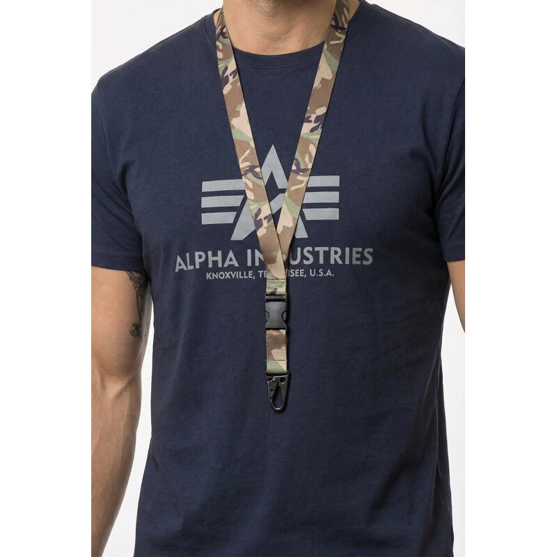 Alpha Industries klíčenka na krk Alpha Utility Lanyard Camo wdl camo 112940003