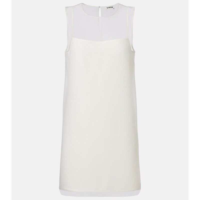 Staud Brea layered shift dress