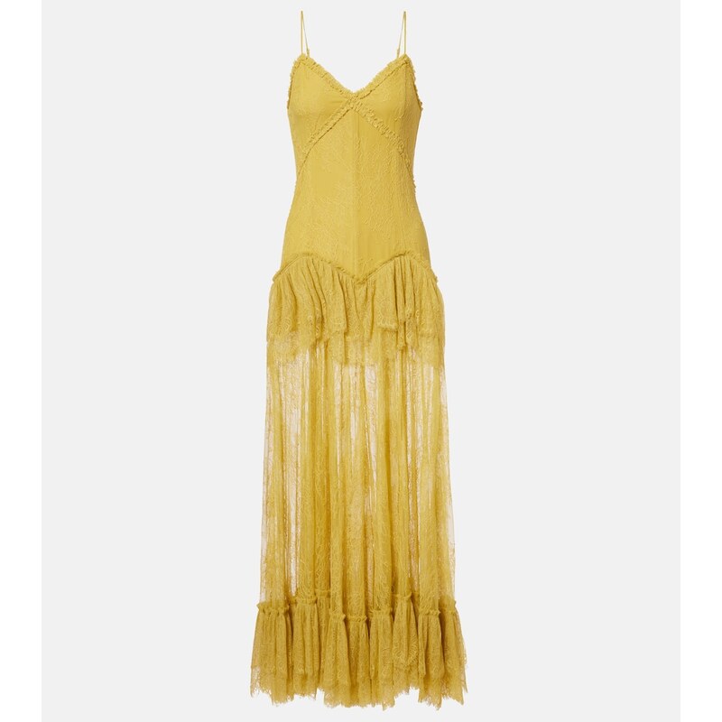 De La Vali Kala lace maxi dress