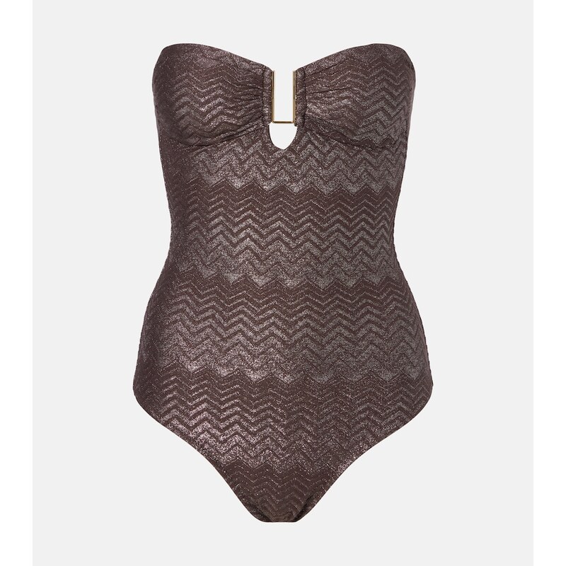 Melissa Odabash Argentina lamÃ swimsuit