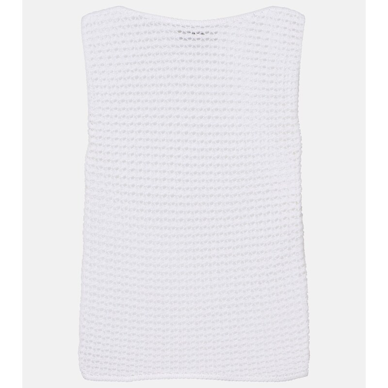 Vince Crochet cotton-blend top