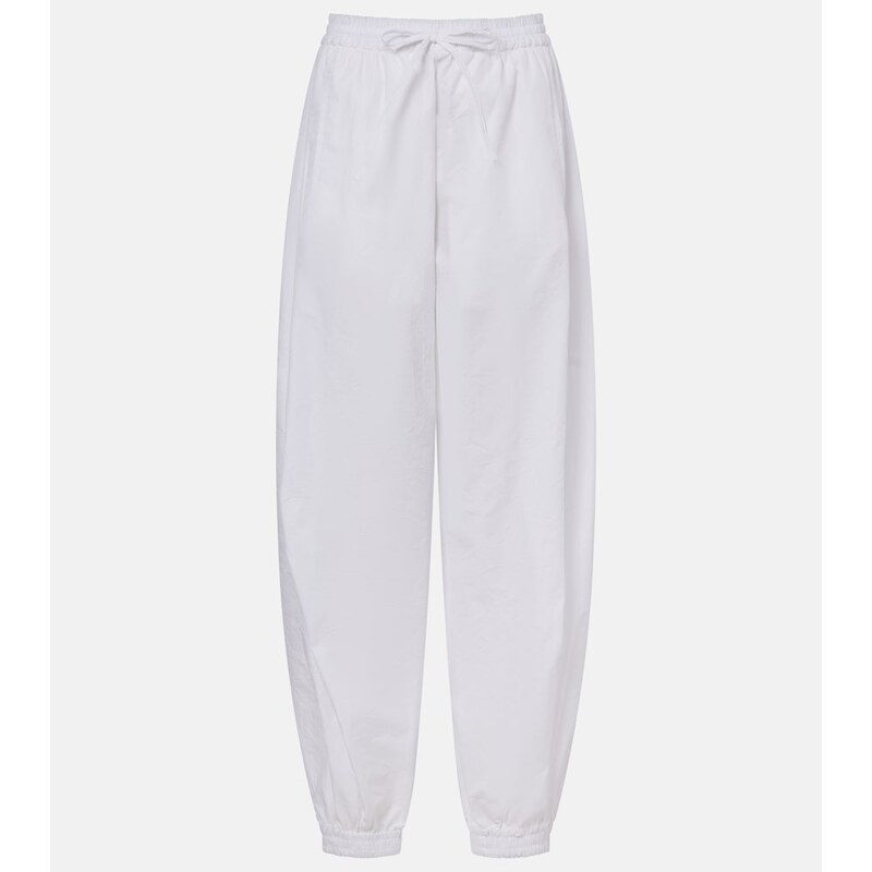 Róhe Cotton-blend wide-leg pants