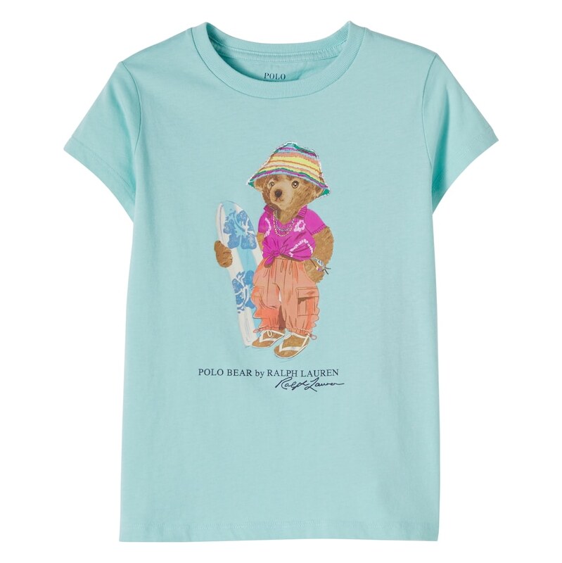Polo Ralph Lauren Kids Polo Bear cotton jersey T-shirt