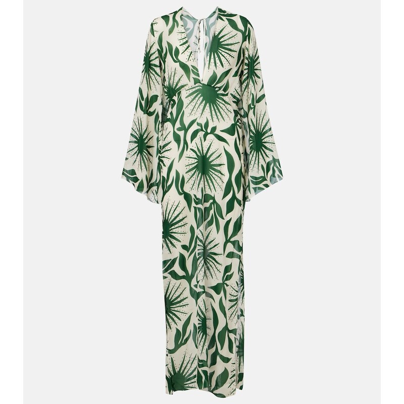 Cala de la Cruz Odele printed maxi dress