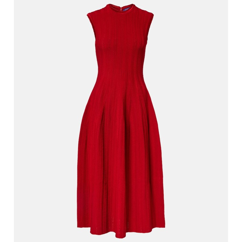 Ralph Lauren Collection Silk-blend midi dress
