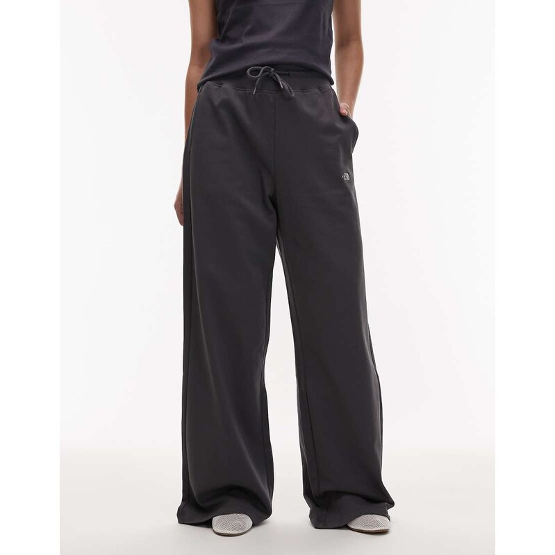 The North Face Essential light wide leg pant in grey 114689878