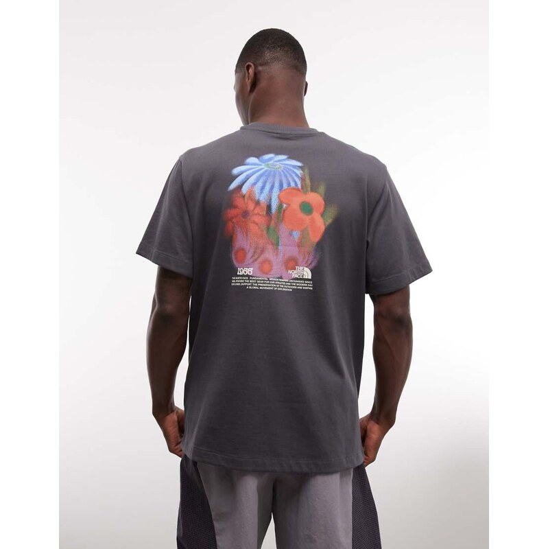 The North Face 1966 Flora backprint relaxed t-shirt in grey