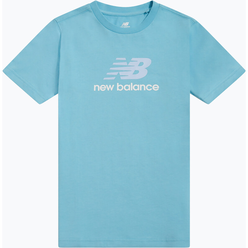 Dětské tričko New Balance Jersey Stacked Logo Tee taffy blue