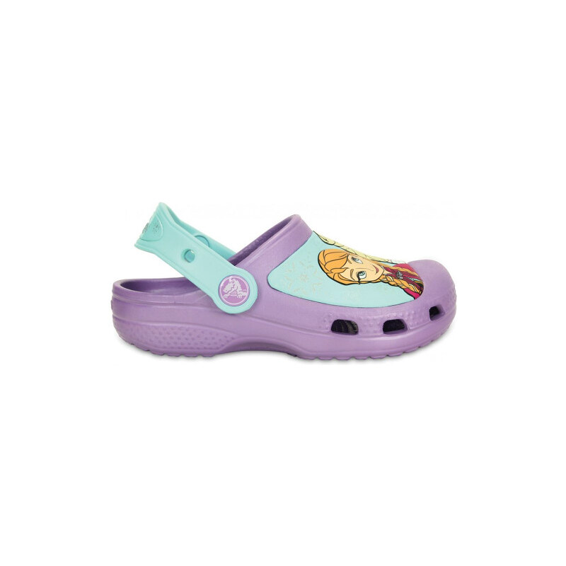 Crocs Dětské pantofle Creative Crocs Frozen Clog Iris 16358-532