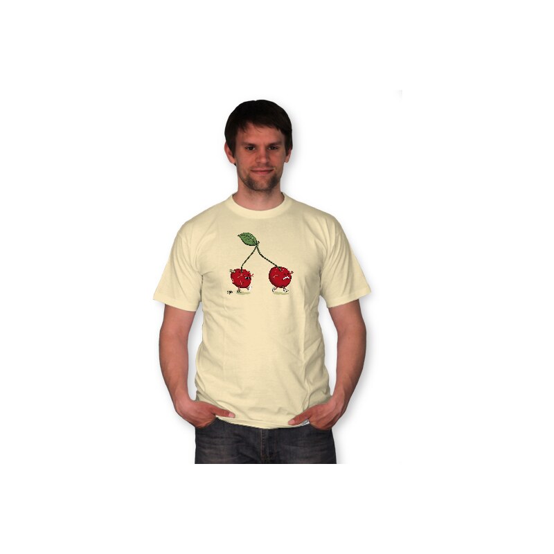 PANDEMIC Pánské tričko s potiskem Třešně: Není úniku