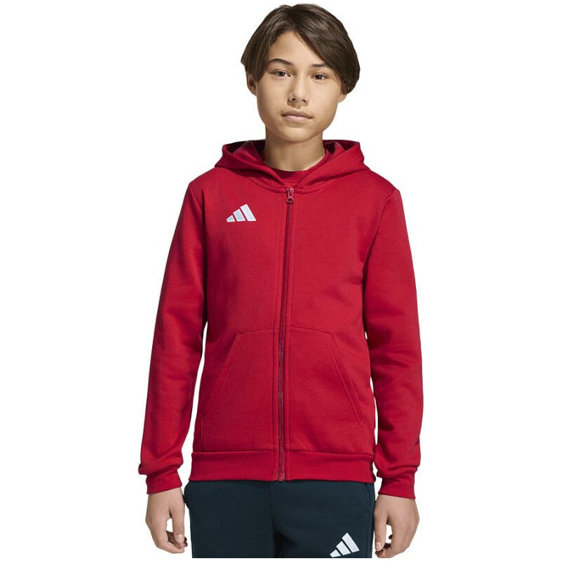Dětská mikina Entrada 26 Full Zip Hoodie červená model 22054062